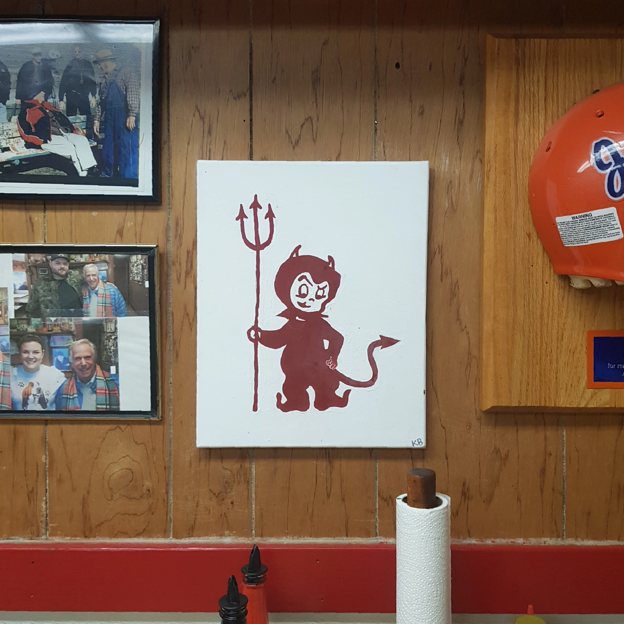 Poster at Ole Town BBQ – Raleigh, NC